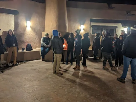 Mingling on the first night